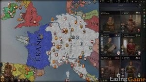 Crusader Kings III game cheat codes for adjusting starting resources