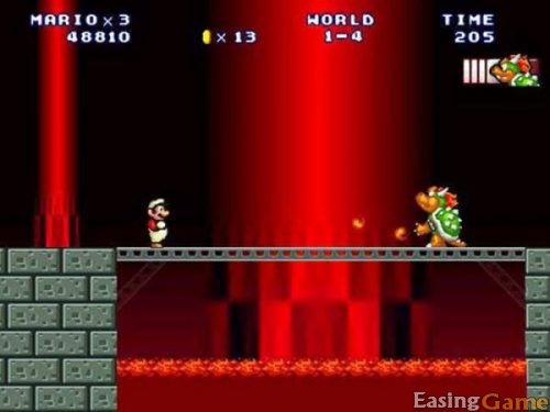 Find hidden mushrooms and levels in the classic game Super Mario Bros 3 Mario Forever