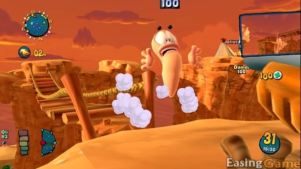 Worms 3D game cheats