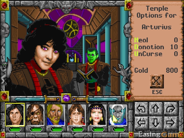 Might and Magic 4 Clouds of Xeen game cheats