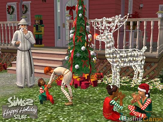 The Sims 2 Happy Holiday Stuff game cheats