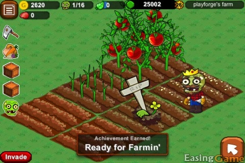 Zombie Farm Cheats IOS